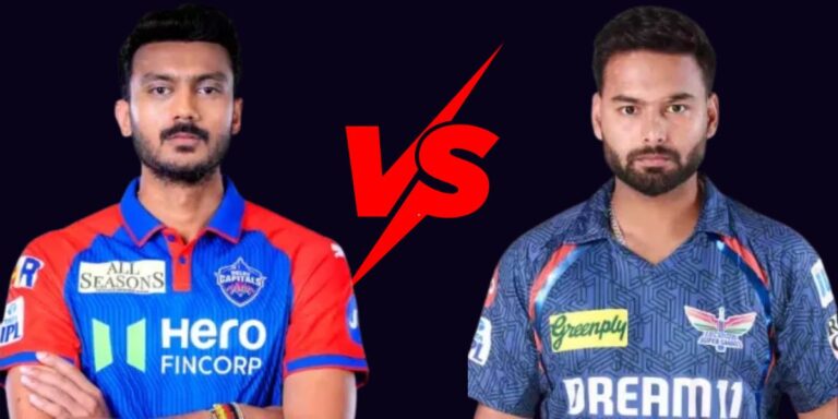 Lucknow Super Giants vs Delhi Capitals Timeline